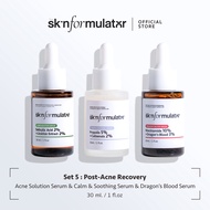 Set 5 : Post-Ance Recovery The Skin Formulator
