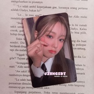 [OFFICIAL] Photocard Pc Hyewon Tie OR Hyedas