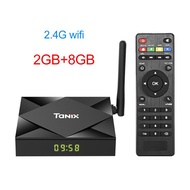 New TX6S 4GB 64GB Smart Tv Android Box Mini TvBox support  2.4G and 5G Wifi 6K Malaysia Android 10 B