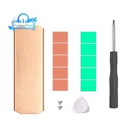 Copper M.2 SSD HeatSink Hard Disk Cooler with Thermal Solid State Disk Radiator 0.5mm for M.2 2280 N