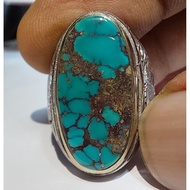 HIJAU GREEN PERSIAN TURQUOISE EST DIM GRADUATEDTOSCA 23.5x11.5x6 Ring 8