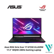 Asus ROG Strix Scar 17 G733Z-XLL029W 17.3'' WQHD 240Hz Gaming Laptop ( I9-12900H,32GB DDR5,2TB SSD,RTX3080Ti 16GB,W11)