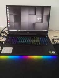 (二手水貨) DELL G7 7700 i7-10750H 8G 256-SSD NA RTX 2070 8GB 17.3" 1920x1080 300Hz 電競本 95%