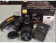 nikon D3400 18-55 VR Kit 連Hoya filter + 兩電池 + 充電器 + 原裝Nikon 頸帶