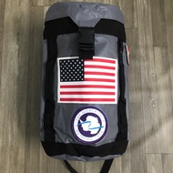 Clear American flag travel backpack size 30L