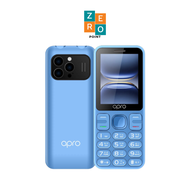 Apro A4 Plus มือถือปุ่มกดรุ่นใหม่ 2 ซิม 3G/4G รับประกันศูนย์ 12 เดือน [ หน้าจอ 2.8 นิ้ว แบต 1400 mAh