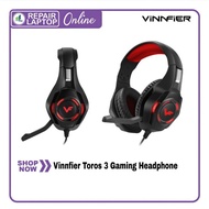 (NEW) Vinnfier Toros 3 Gaming Headphone with LED Light (READY STOCK)