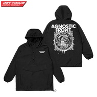 DEVVOGUE Men's Cougle Agnostic Front Jacket Parachute Material