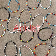 Handmade beaded Unisex Everyday Anklet, Couple Anklet, Friendship Anklet Anklet Ankle Bracelet