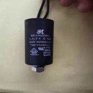 Taiwan SK RE1505D01 1.5UF 400V 25*50 Shijia Brand New Fan Start-Up Run Capacitor