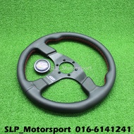 READY STOCK ORIGINAL THAILAND HONDA TYPE R DC5 MUGEN STEERING WHEEL ALCANTARA SUEDE LEATHER 14"INCH