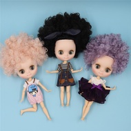 Middle Blythe Medium Ragdoll Novice Modified Doll 20cm Transparent Skin Matte Face Medium Cloth Nude