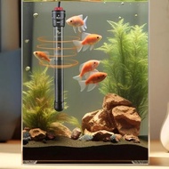 Fish Tank Warmer Small Aquarium Heater Auto Constant Temp Electric Anti-Breakage Quartz Heating Rod 