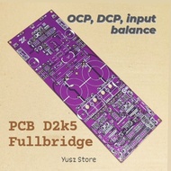 GU69-pcb d2k5 fullbridge class d 2k5 power amplifier -