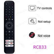 Suitable for TCL TV Remote Control RC833 GUB1 GUBI C645 C745 C845 Series