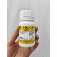Sunward Ferocom Iron and folic acid tablets 90’S