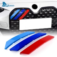 Front Grill Trim Stripes Covers For BMW 4 Series G22 G23 G24 2021 2022 Motorsport Decoration Sticker