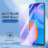 Anti Purple Blue Light Tempered Glass for Huawei P20 P30 Lite P40 Nova 3 3i 5T 7i 7 9 10 SE Y7 Pro Y9 Prime 8i 11 11i Y70 Y90 Y7A Y9A Y7P Y5P Y6P Y6s Y9s Y61 Honor 8X Screen Protector