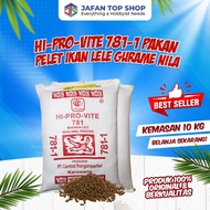 Pakan Ikan Lele 781-1 Pakan Untuk Bibit Ukuran 7-8cm 10kg