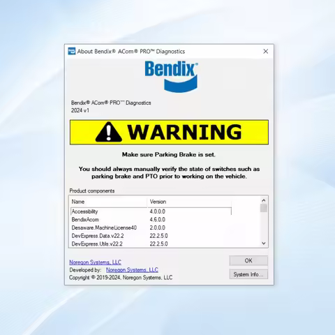 TruckEPC3 Bendix ACom Pro Diagnostics 2024v2+Keygen