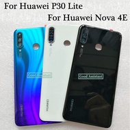 Original 6.1 inch For Huawei P30 Lite / For Huawei Nova 4E Replacement Glass Battery Back Cover Case