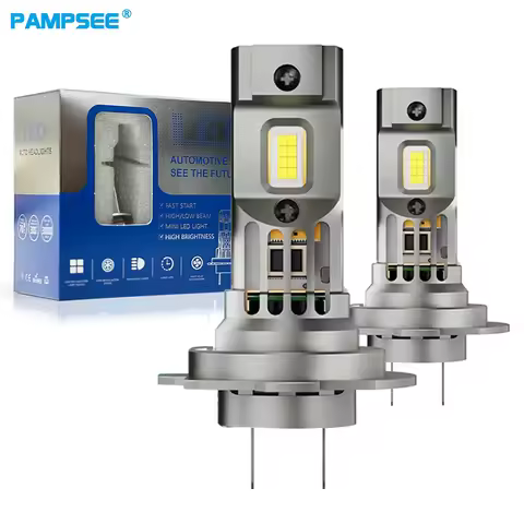 2Pcs H7 H4 LED Headlight Bulb H11 H1 9005 HB3 HB4 9006 H8 Fog Light Wireless for Car Headlamp Auto D