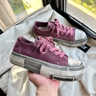 Thick-Soled Retro Dirty Dirty Shoes Men's Breathable Casual Sneakers Trendy All-Match Canvas Shoes M