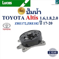 LUCAS Water Pump Toyota Altis 1.6 1.8 2.0 ZRE172 ZRE182 Year 17-20 Engine1zr-FBE 2ZR-FBE 3ZR-FAE 2ZR