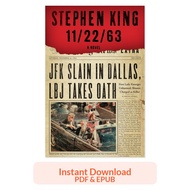 11/22/63 - Stephen King | Ebook PDF EPUB | Horror Thriller Suspense | Instant Download