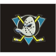 HP-R33 PATCH LOGO MIGHTY DUCKS OF ANAHEIM HOCKEY NHL EMBROIDERY ACCESSORIES BET/ EMBLEM