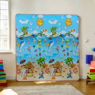 Rubber Mat Crawling For Children Size 174*177 cm. Thickness 0.8-1 cm..There Are Patterns On Both Sid