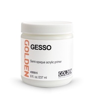 Golden Artist Acrylic Gesso (Primer for Surface Preparation)