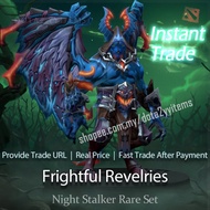DOTA2 Night Stalker (NS) Frightful Revelries “Diretide” Rare Set 刀塔2 暗夜魔王 恐怖狂欢 夜魇暗潮 套装 现货秒发
