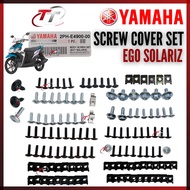 YAMAHA EGO SOLARIZ EGO AVANTIZ BODY COVER SCREW SKRU SKREW CAVER SET COMPLETE FULL COVERSET 100% GOO