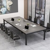 Commercial Simple Modern Conference Table Rectangular Special White Office Long Table Meeting Table 