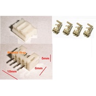 1 pair Mini Micro JST PH2.0 PH 2.0 4Pin Connector plug Micro JST Plug 4P male female Connector