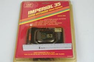 個人二手舊物出清 台灣製傻瓜機 號稱鏡片日本製 IMPERLAL 35mm F5.6 傻瓜 未拆年代品 包裝破損 