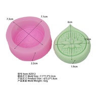 AZ012 Acuan Sabun Silikon Lotus Craft Acuan Kraf DIY