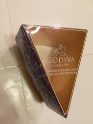 Godiva 朱古力三角形吉盒 triangular chocolate box (empty)