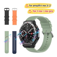 amazfit t rex 3 T-rex 3 strap Silicone strap sports Wristband amazfit trex 2 strap amazfit t rex 2 s