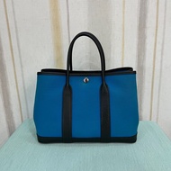 Hermes Canvas Garden Party 30 Bag GP30