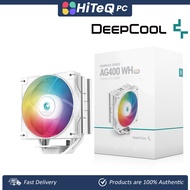 HiteqPC | Deepcool AG400 ARGB Single tower 120mm CPU Cooler (White)