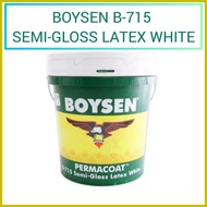 ۩ ♣ ✷ Boysen Permacoat Latex Pail 16L Acrylic 16 liters Semi Gloss Flat Latex Gloss Latex 701 715 7