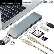 · 7 In 1 Dual type-C To HDMI+2USB+PD C HUB Suitable For macbok pro Docking Station