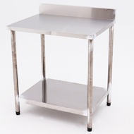 [特價]【Abis】升級版加牆款二層430不鏽鋼桌/料理桌(72X56CM)-1入