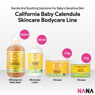 California Baby Calendula Skincare Bodycare Line (Shampoo & Body Wash [562ml] / Everyday Moisturizin