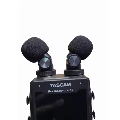 Dead Cat Outdoor Furry Microphone Windscreen Indoor Sponge Wind Muff Cover For Tascam DR40 Dr40X DR0