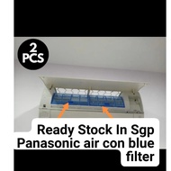 Panasonic Small Size Air Con Filter Sheet 2 Pieces Package Dust Free Air Con Save Energy Easy Self Fix In