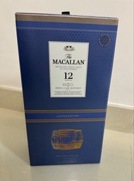 麥卡倫12年三重桶單一麥芽蘇格蘭威士忌禮盒Macallan 12 year old Triple cask box set