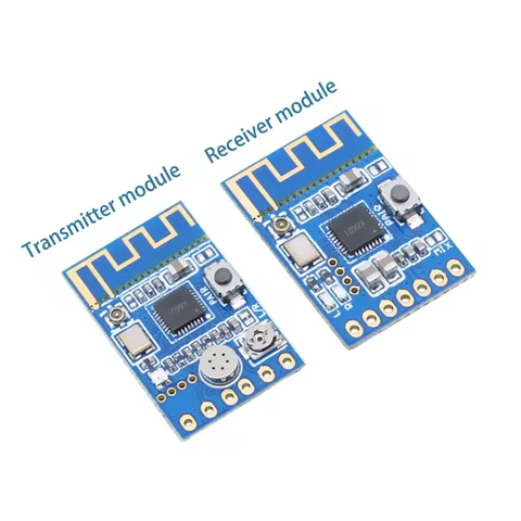 2.4G Wireless Microphone Audio Signal Transceiver Module Kit One transmitter + one receiver/Two tran
